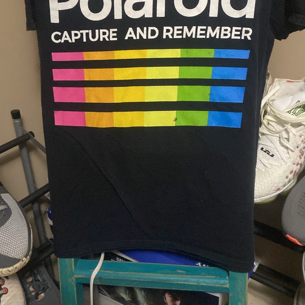Vintage Polaroid short sleeve t shirt men’s XL - Picture 3 of 6